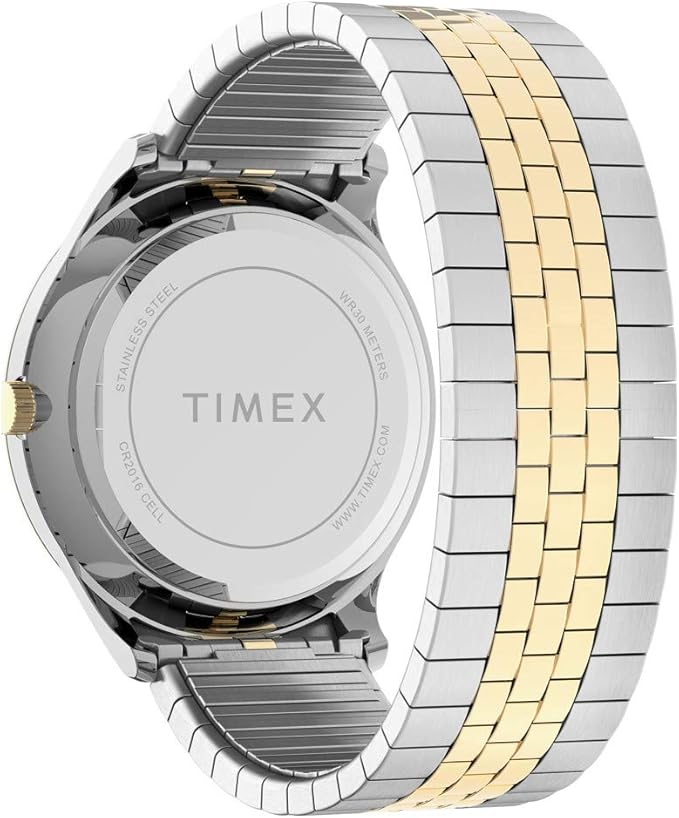 Timex Easy Reader Men’s Quartz Watch Two Tone Bracelet TW2U40000