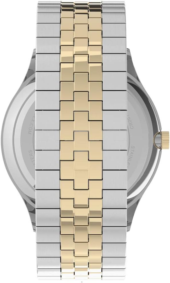 Timex Easy Reader Men’s Quartz Watch Two Tone Bracelet TW2U40000