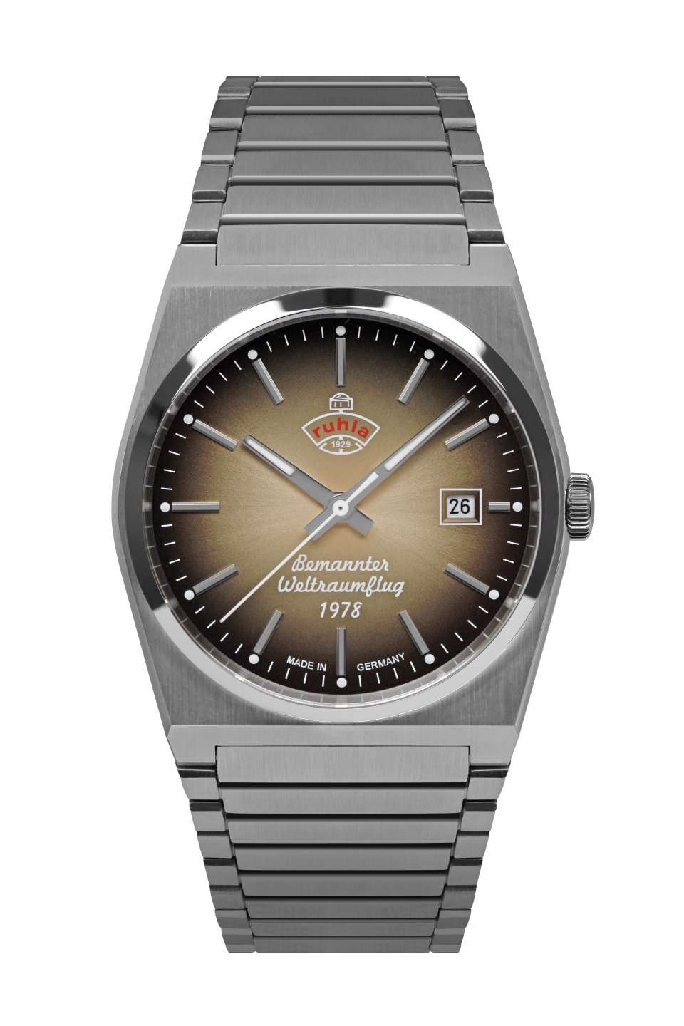 Ruhla Space Control Brown Dial Automatic 40mm Men’s Watch