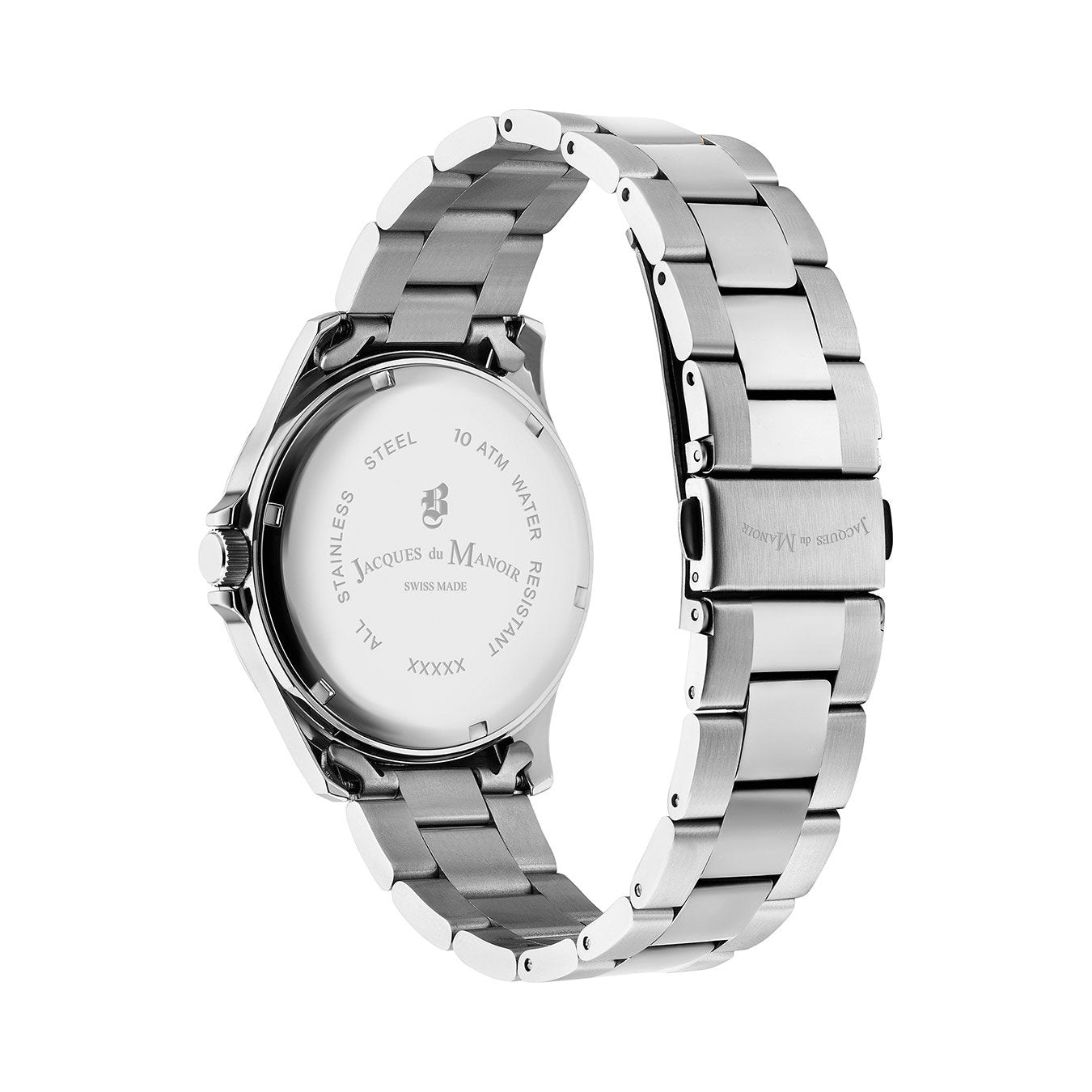 JDM Agent JDM-WG035-01 42mm Black Dial Stainless Steel Men’s Everyday Watch