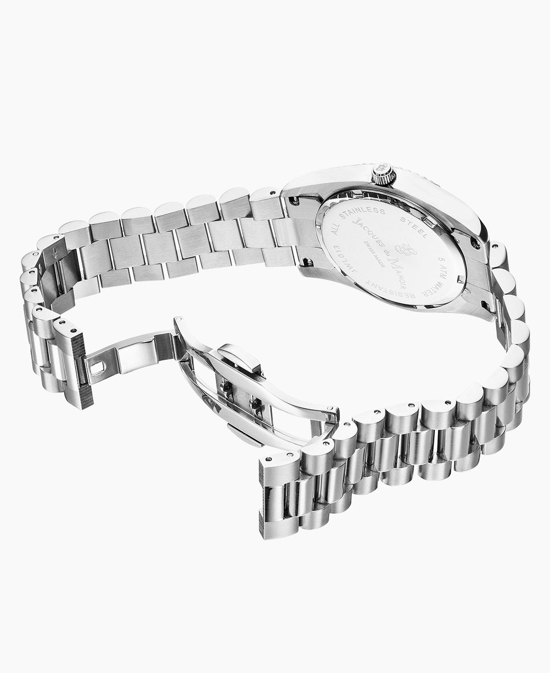 Inspiration Roman II Blue dial, stainless steel bracelet Blue Dial
