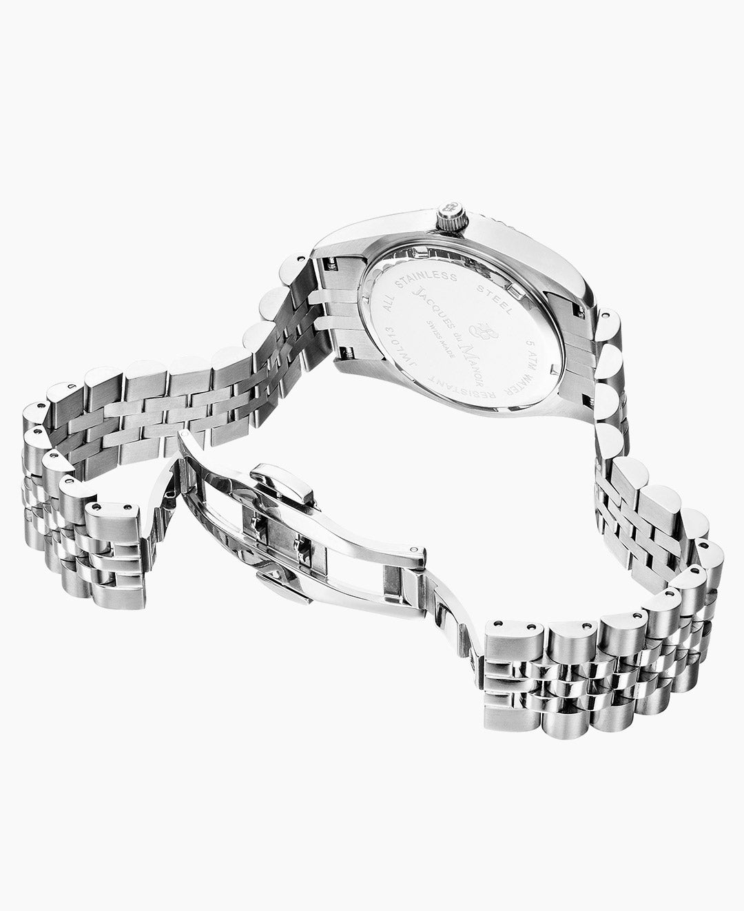 Inspiration Roman Mother of pear dial, stainless steel bracelet Mother-of-Pearl Dial