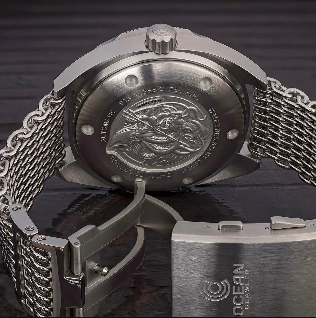 Core Diver - Damascus Steel - 2 Straps Included!