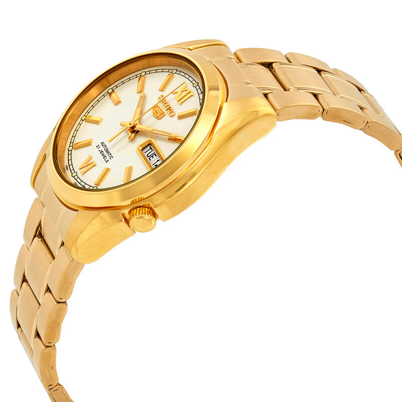 Seiko Series 5 Automatic Men’s Gold Watch SNKL58