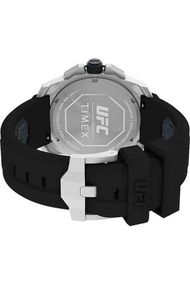 Timex UFC Men’s Chronograph Watch Black Silicone Strap TW2V58600