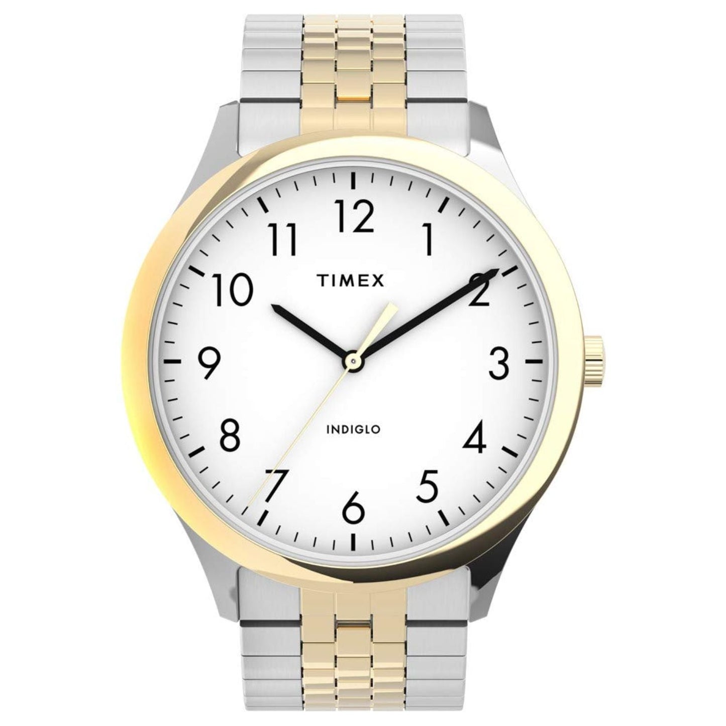 Timex Easy Reader Men’s Quartz Watch Two Tone Bracelet TW2U40000